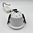 Skarlat RDL73027-3.5 12W WH+CHR 3000K-3