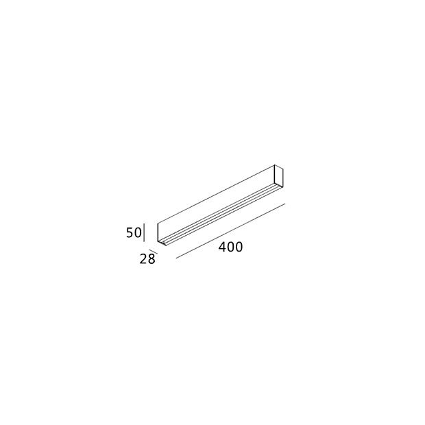Skarlat RSLC78074-8 8×1.5W WH+BK 4000K