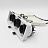 Skarlat  RSL74092-3 3×10W WH+BK 4000K-2
