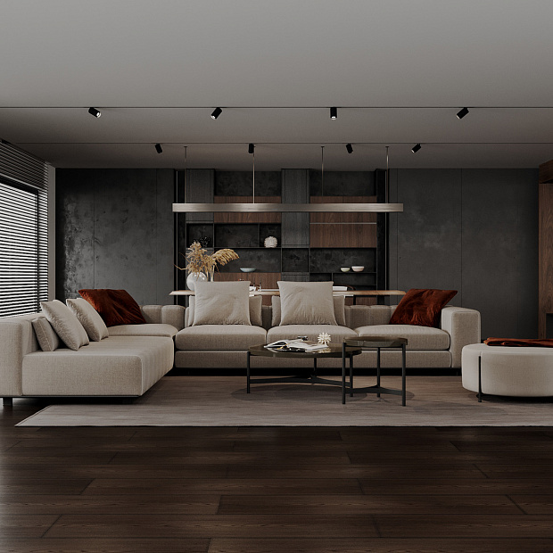 Skarlat RGD2028 12W BK 3000K