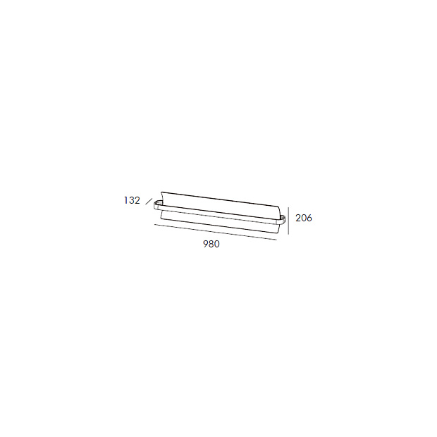 Skarlat RWLB168 20W WH+BK 3000K