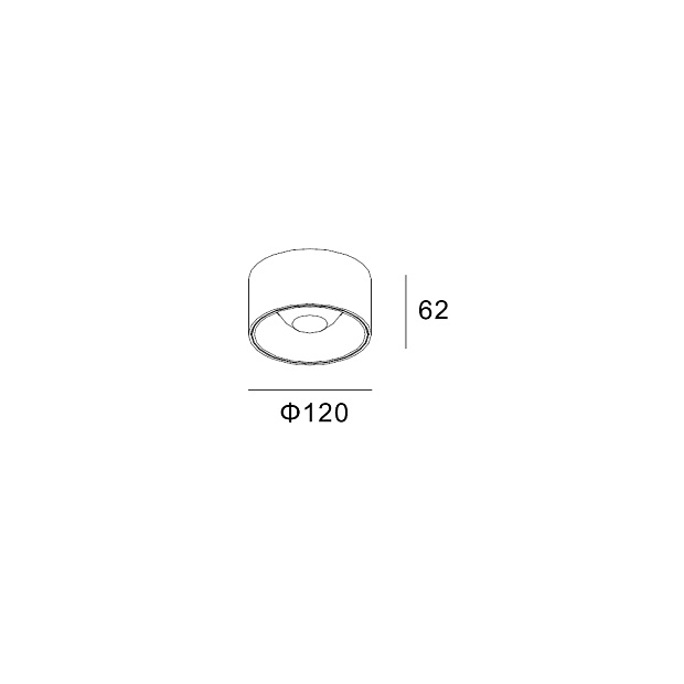 Skarlat RSLC78013 30W BK+WH 4000K
