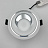 Skarlat RDL73027-5 18W WH+CHR 4000K-3