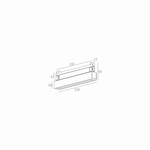Skarlat RCD-MZ03 15W BK 3000K