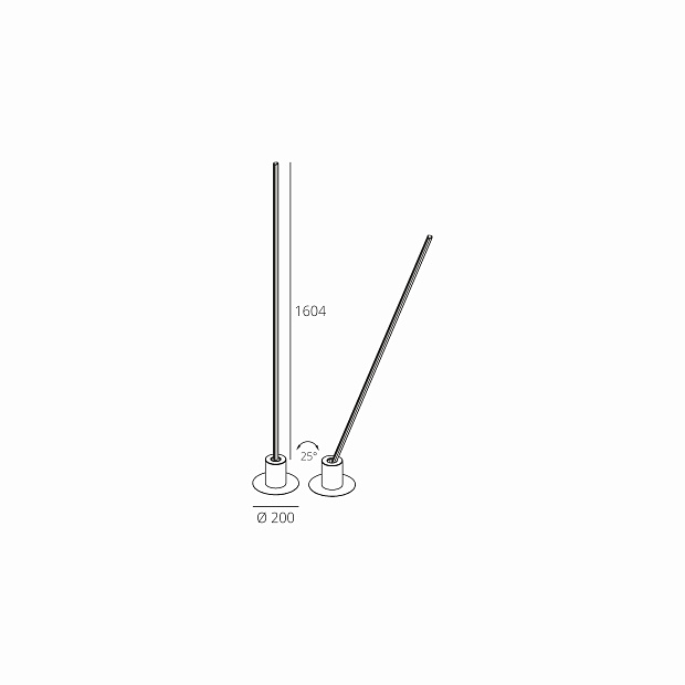 Skarlat  RLL8102 18W BK 4000K