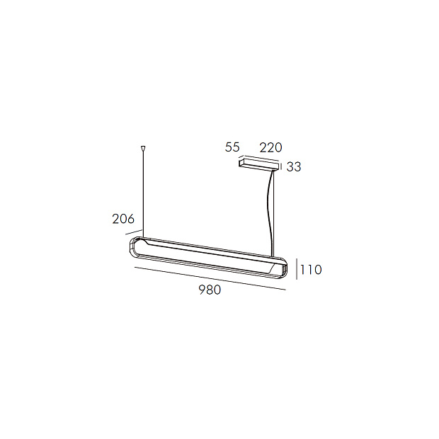 Skarlat  RHL77016 27W WH+BK 3000K