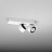 Skarlat  RSLC74126-2 2×7W WH+BK 4000K-4