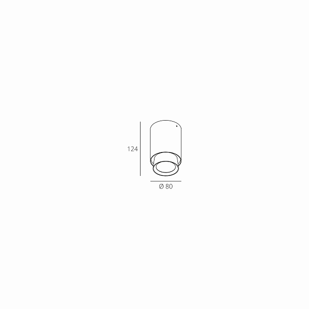 Skarlat  RSLC78014 15W WH+BK 4000K