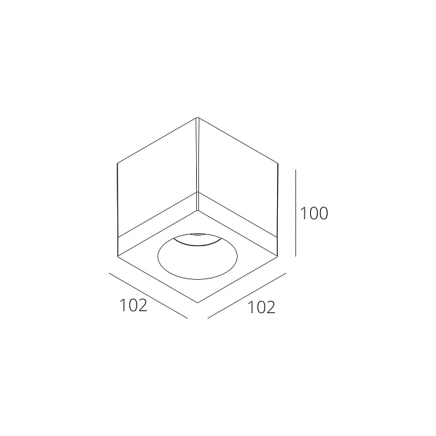 Skarlat RSLC78071 15W BK 3000K