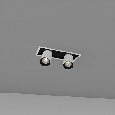 Skarlat  RGL7117-2 2×12W WH+BK 4000K