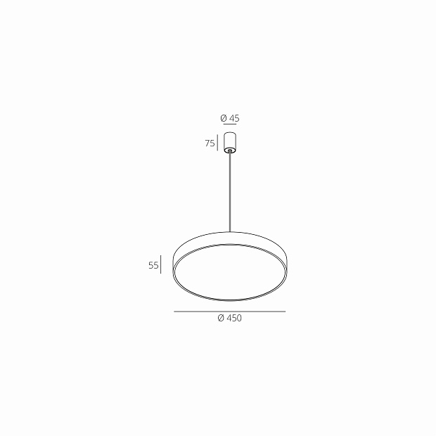 Skarlat  RHL73029 40W WH 3000K