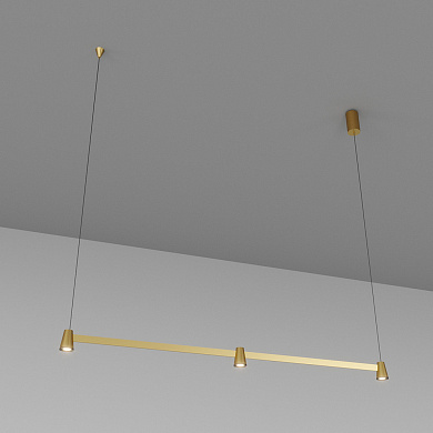 Skarlat  RHL7741 3×5W GD+BK 4000K