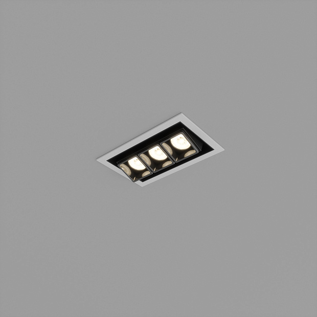 Skarlat  RSL74113 3×2W WH+BK 4000K