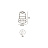 Skarlat RSL74366 3W BK 4000K-0