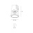 Skarlat RFL76018 18W WH+NI 3000K-0
