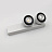 Skarlat  RSLC74126-2 2×7W WH+BK 3000K-1